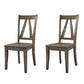 Finn - Wooden Side Chair (Set of 2) - Chocolate