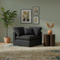 Indulge - Linen Corner Chair