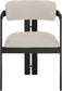 Aurum - Vegan Leather Upholstered Dining Chair (Set of 2) - Taupe