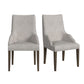 Yellowstone - Dining Host Chair (Set of 2) - Medium Brown
