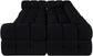 Orin - Velvet 6 Piece Modular Sectional