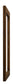 Reed - Mirror - Antique Coffee