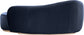 Gustavo - Velvet Upholstered Chaise