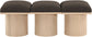 Pavilion - 3 Piece Modular Bench With Natural Base