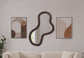 Oblique - Mirror - Wood