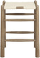 Santos - Backless Counter Stool With Stained Brown Base