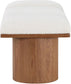 Pavilion - 3 Piece Modular Bench With Brown Base