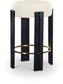 Harrison - Counter Stool With Black Legs