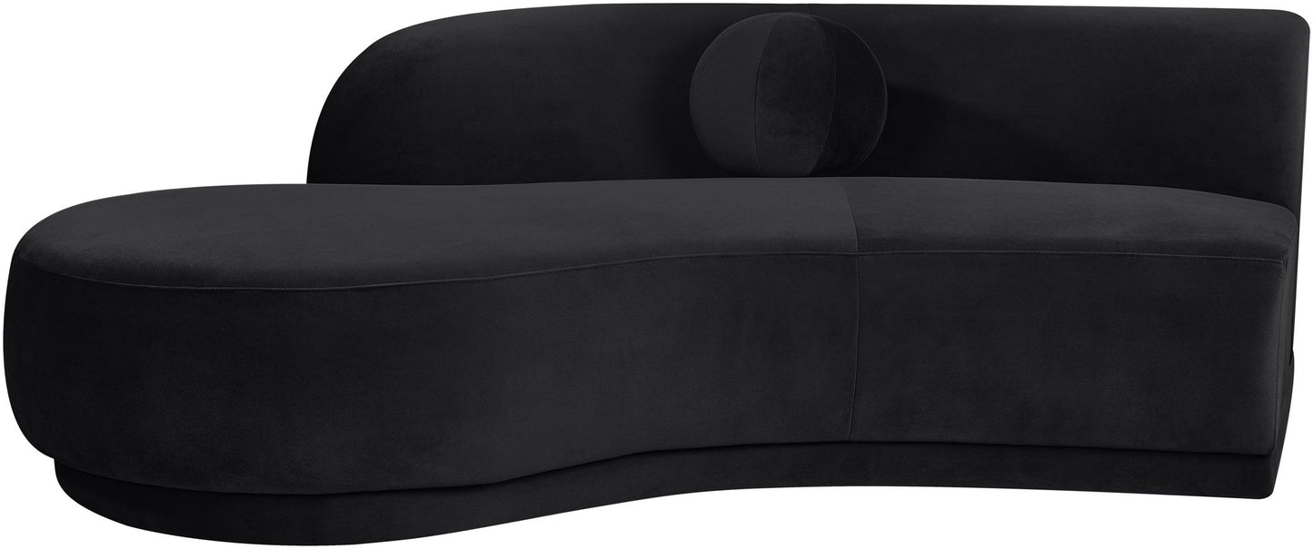 Avra - 86" Velvet Performance Fabric Upholstered Sofa