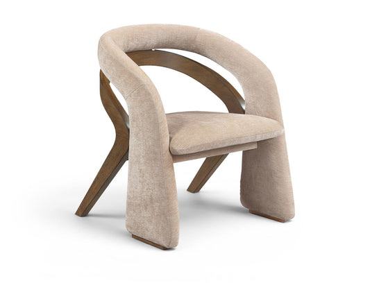 Riven - Fabric Upholstered Dining Chair