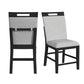 Transcend - Counter Side Chair (Set of 2) - Charcoal