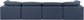 Indulge - Linen 4 Seat Modular Sofa