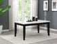 D127 - Marble Dining Table - White