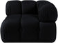 Orin - Velvet Performance Fabric Upholstered Modular Corner Chair