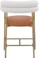 Blake - Counter Stool With Bronze Legs (Set of 2)