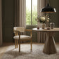 Aurum - Linen Textured Fabric Upholstered Dining Chair (Set of 2)