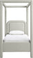 Salina - Linen Textured Fabric Upholstered Bed