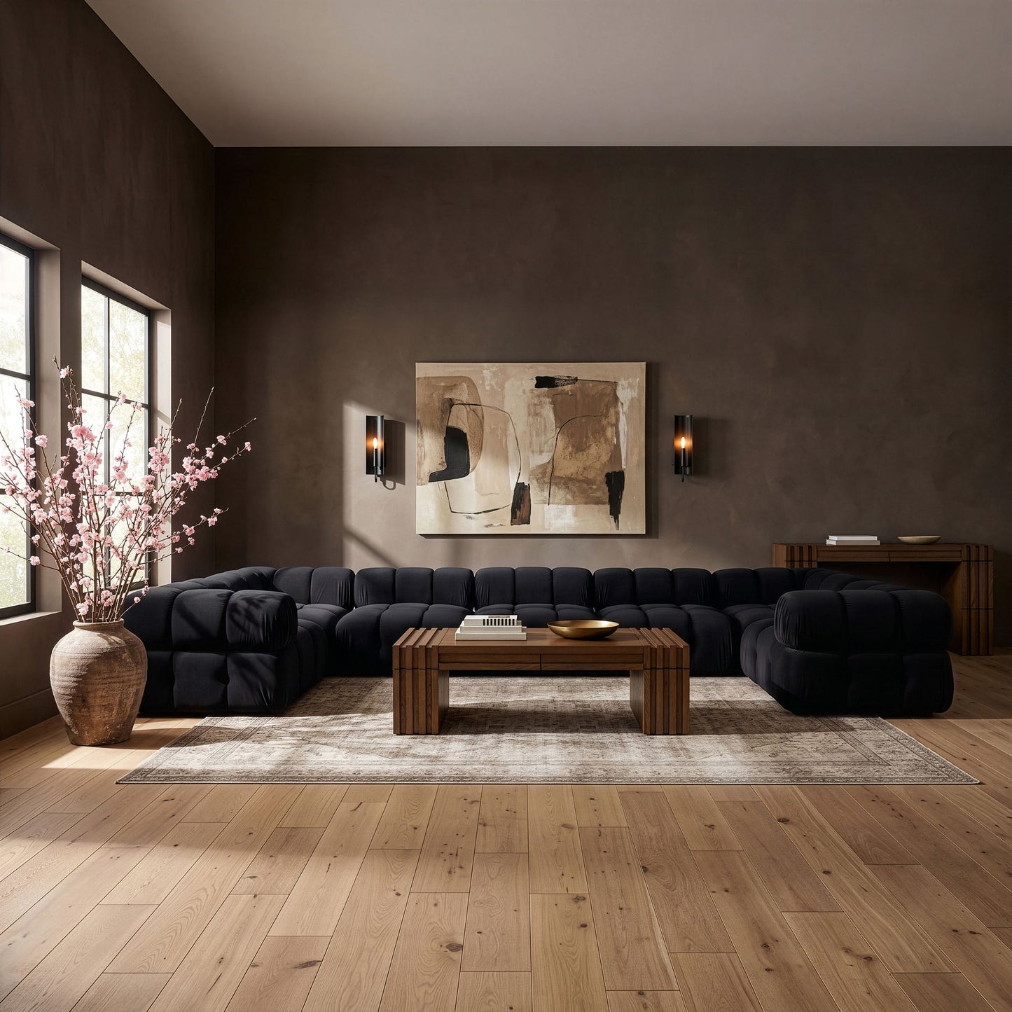 Orin - 7 Piece Modular Sectional (3 Modular Chairs, 4 Corner Chairs)