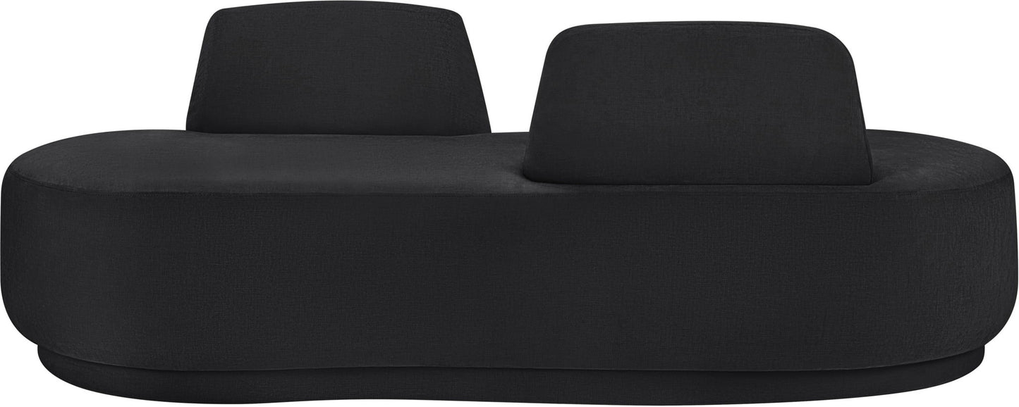 Argyle - Chenille Fabric Chaise / Loveseat
