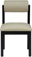 Roundhill - Faux Leather Dining Chair (Set of 2) - Black Frame