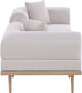 Laguna - 3 Piece 106.5" Outdoor Patio Modular Sofa With Backless Seat