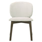 Mallin - Side Chair (Set of 2) - Gray Chenille & Walnut