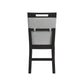 Transcend - Counter Side Chair (Set of 2) - Charcoal