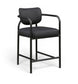Serava - Vegan Leather Upholstered Bar Stool