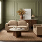 Diviento - Velvet Performance Fabric Upholstered Loveseat