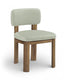 Paloma - Vegan Leather Upholstered Dining Chair (Set of 2) - Brown Frame