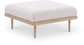 Laguna - Resilient Water Resistant Fabric Upholstered Outdoor Patio Modular Ottoman