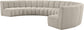 Infinity - 7 Piece Boucle Modular Sectional