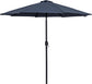 Fiji - Aluminum Patio Umbrella With Square White And Black Base