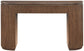Astrid - Solid Wood And Oak Veneer Console Table