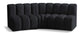 Arc - Velvet 3 Piece Modular Corner Sofa