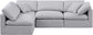 Indulge - Linen 4 Piece Modular Sectional