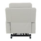 Marsha - Power Recliner With Lift & Massage - Light Gray Leather