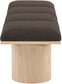 Pavilion - 4 Piece Modular Bench With Natural Base