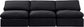 Indulge - Velvet 3 Seat Modular Armless Sofa