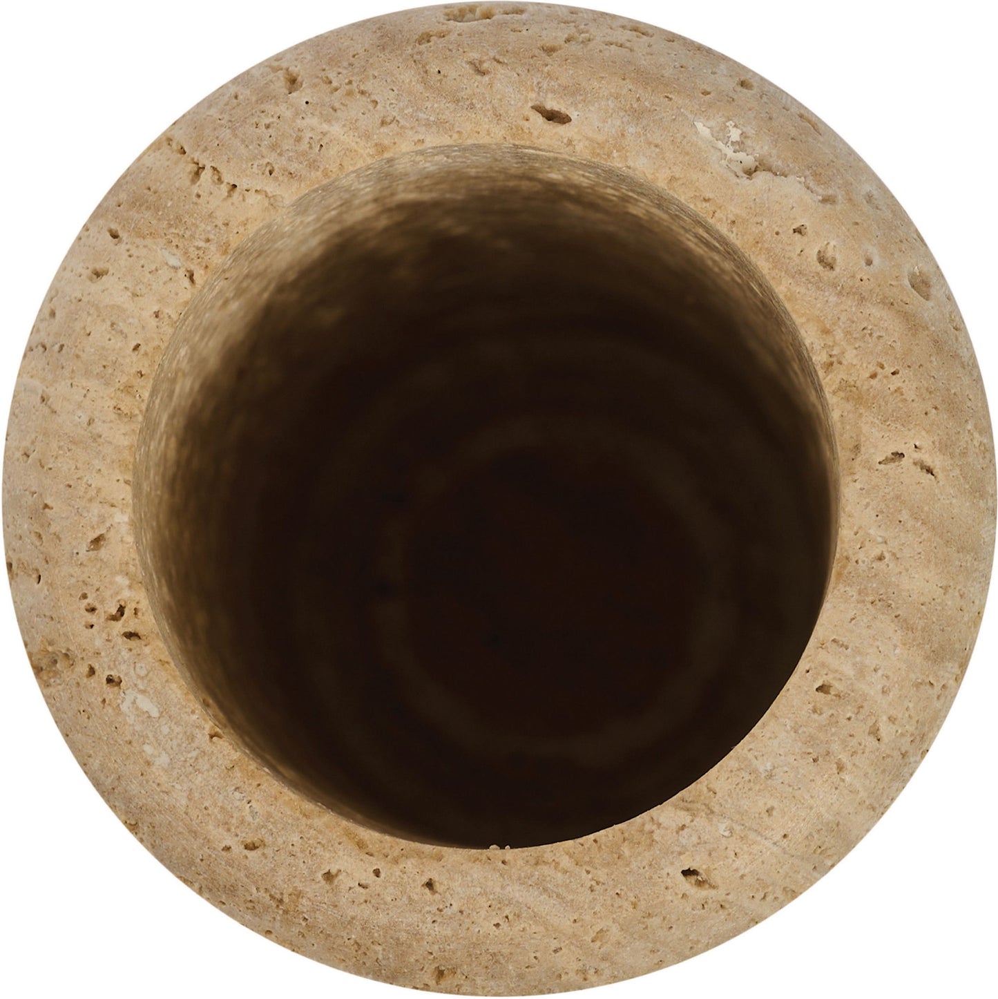 Rousse - Travertine Vase
