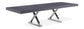 Excel - Oak Wood Extendable Dining Table - Rich Gray