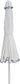 Amalfi - Patio Umbrella - White Pole