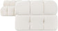 Orin - Velvet 5 Piece Modular Sectional
