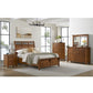 Gage - 3-Drawer Nightstand With USB And Power - Chestnut