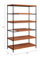 Oaken - Bookshelf - Honey Oak & Black