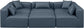 Cube - 6 Piece Modular Sectional