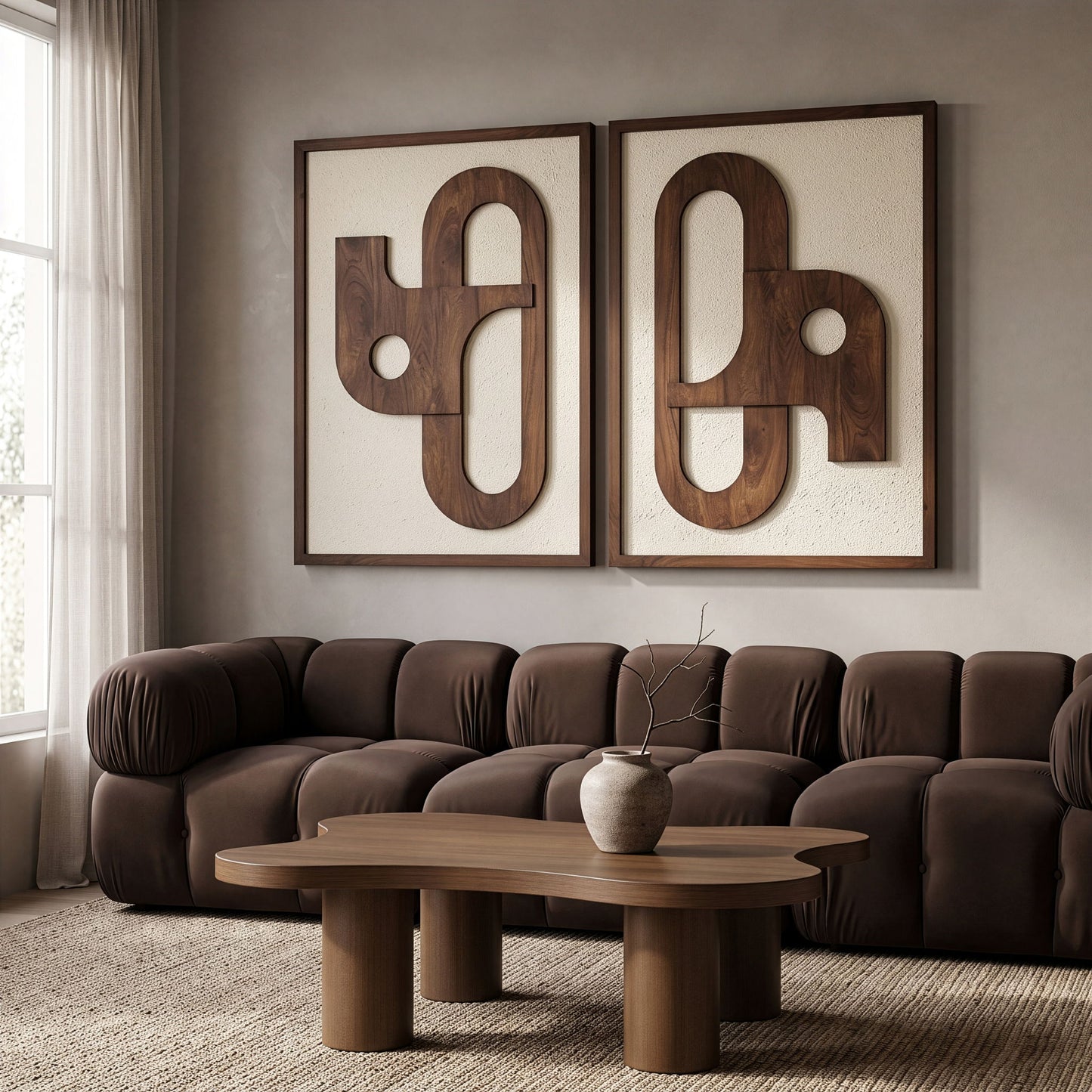 Arid - 74" x 48"  Piece Wall Art