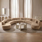 Avra - 192" Velvet Performance Fabric Upholstered Sectional