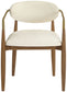 Riccio - Dining Arm Chair (Set of 2) - Walnut Frame