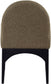 Waldorf - Boucle Dining Arm Chair With Black Legs